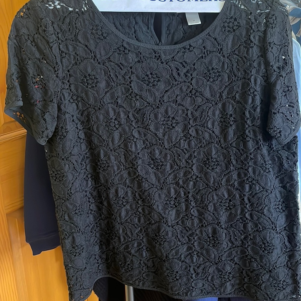 Loft Lace Blouse.